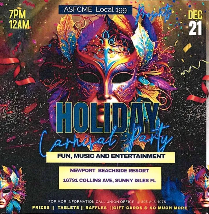 2024 holiday party Dec 21